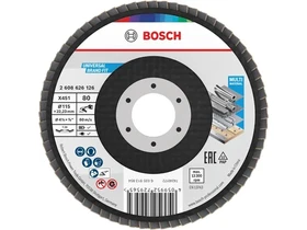 Bosch X451 lamellas csiszolokorong 115 x 2223 mm G 80 15 db_0 Kép: Bosch X451 lamellas csiszolokorong 115 x 2223 mm G 80 15 db_0.webp