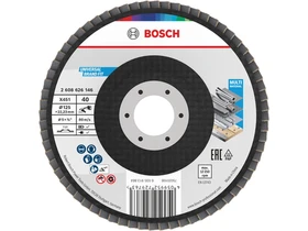Bosch X451 lamellas csiszolokorong 125 x 22.23 mm G40 15 db_0 Kép: Bosch X451 lamellas csiszolokorong 125 x 22.23 mm G40 15 db_0.webp