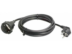 Brennenstuhl Hosszabbítókábel 5m fekete kábel (3x1,5mm) IPARI Brennenstuhl