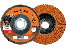 Bulldozer Keramia lamellaskorong 125mm AcelInox K80 Kép: Bulldozer Keramia lamellaskorong 125mm AcelInox K80.webp