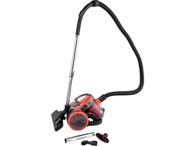 Ciklonos porszivo 700 W piros 3 db kefevel Kép: Ciklonos porszivo 700 W piros 3 db kefevel.webp