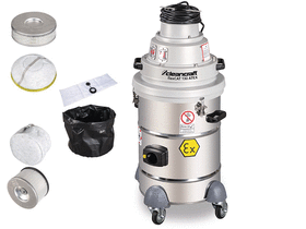 Cleancraft flexCAT 130 ATEX elektromos porszívó Cleancraft flexCAT 130 ATEX elektromos porszívó