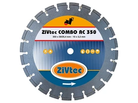 ZIVtec COMBO AC350 gyémánt vágótárcsa 350 x 25,4 mm