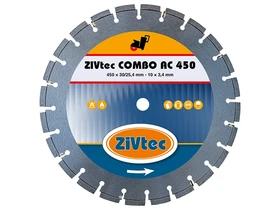 ZIVtec COMBO AC450 gyémánt vágótárcsa 450 x 254 mm ZIVtec COMBO AC450 gyémánt vágótárcsa 450 x 254 mm