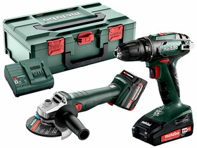 Combo Set 2.6.6 18 V BS18+W187 (1x 4,0Ah, 1x 2,0Ah, SC 30, metaBOX 165 L) Combo Set 2.6.6 18 V BS18+W187 (1x 4,0Ah, 1x 2,0Ah, SC 30, metaBOX 165 L)