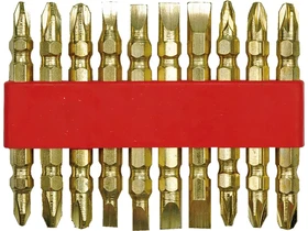 Kép: Csavarhuzo bitkeszlet 10 reszes aranyszinu.webp