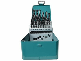 Makita 1-13 mm hSS-R fémfúró készlet 25 db Makita 1-13 mm hSS-R fémfúró készlet 25 db