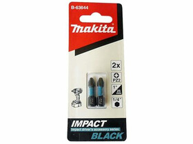 Makita Impact Black PZ2 25 mm pozidrive behajtóbit 2 db