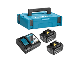 Makita 2xBL1850+DC18RC+MakPac1 akkumulátor és töltő szett Makita 2xBL1850+DC18RC+MakPac1 akkumulátor és töltő szett