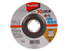 Makita X-Lock 115x6mm csiszolótárcsa Makita X-Lock 115x6mm csiszolótárcsa