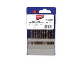 Makita 1,5-6,5 mm hSS-G fémfúró készlet 13 db Makita 1,5-6,5 mm hSS-G fémfúró készlet 13 db