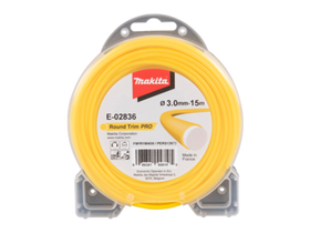 Makita roundTRIM PRO 3 mm x 15 m kör profilú damil fűkaszához Makita roundTRIM PRO 3 mm x 15 m kör profilú damil fűkaszához