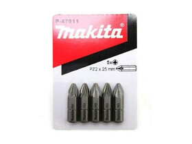 Makita Profi PZ2 25 mm pozidrive behajtóbit 5 db Makita Profi PZ2 25 mm pozidrive behajtóbit 5 db