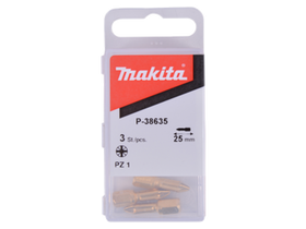 Makita PZ1 25 mm pozidrive behajtóbit 3 db Makita PZ1 25 mm pozidrive behajtóbit 3 db