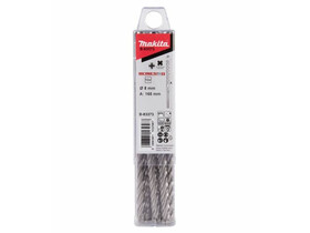 Makita Nemesis II 8x165 mm sDS-Plus négyélű fúrószár 10 db Makita Nemesis II 8x165 mm sDS-Plus négyélű fúrószár 10 db
