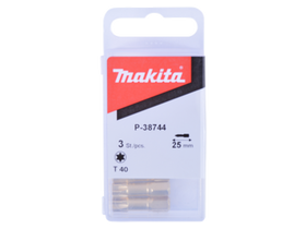 Makita T40 25 mm torx behajtóbit 3 db Makita T40 25 mm torx behajtóbit 3 db