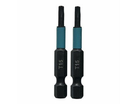 Makita Impact Black T15 50 mm torx behajtóbit 2 db Makita Impact Black T15 50 mm torx behajtóbit 2 db