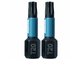 Makita Impact Black T20 25 mm torx behajtóbit 2 db Makita Impact Black T20 25 mm torx behajtóbit 2 db