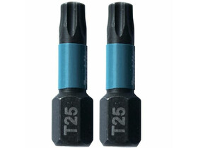 Makita Impact Black T25 25 mm torx behajtóbit 2 db Makita Impact Black T25 25 mm torx behajtóbit 2 db