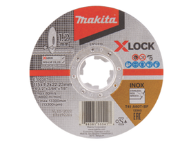 Makita X-Lock 115x1,2mm vágókorong Makita X-Lock 115x1,2mm vágókorong