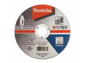 Makita 125x1,6mm vágókorong Makita 125x1,6mm vágókorong