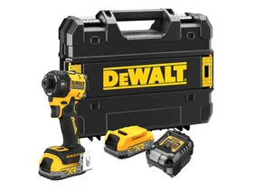 DeWalt DCF870E2T-QW akkus ütvecsavarozó bitbefogással 18 V | 50 Nm | 1/4 bit | Szénkefementes | Akku és töltõ nélkül | TSTAK kofferben