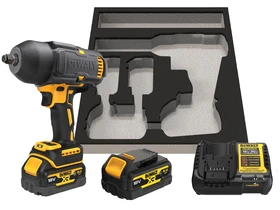 DeWalt DCF900P2G-QW akkus ütvecsavarozó 18 V | 1396 Nm | 1/2 inch | Szénkefementes | 2 x 5 Ah akku + töltő | Kartondobozban