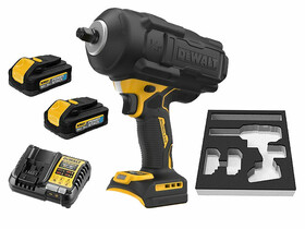 DeWalt DCF961H2G akkus ütvecsavarozó 18 V | 1626 Nm | 1/2 inch | Szénkefementes | 2 x 5 Ah akku + töltő | Kartondobozban DeWalt DCF961H2G akkus ütvecsavarozó 18 V | 1626 Nm | 1/2 inch | Szénkefementes | 2 x 5 Ah akku + töltő | Kartondobozban