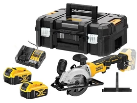 DeWalt DCS571P2-QW akkus körfűrész 18 V | Körfűrészlap 115 mm x 9,5 mm | Vágás max. 38 mm | Szénkefementes | 2 x 5 Ah akku + töltő | TSTAK kofferben DeWalt DCS571P2-QW akkus körfűrész 18 V | Körfűrészlap 115 mm x 9,5 mm | Vágás max. 38 mm | Szénkefementes | 2 x 5 Ah akku + töltő | TSTAK kofferben