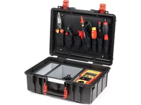Kép: Device tester set PAT one with tools and accessories EU in a case.webp