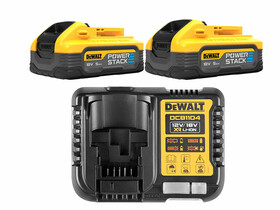 DeWalt DCB1104H2-QW akkumulátor és töltő szett 2x5Ah DeWalt DCB1104H2-QW akkumulátor és töltő szett 2x5Ah