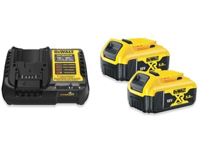 DeWalt DCB115P2-QW akkumulátor és töltő szett 18 V | 5 Ah DeWalt DCB115P2-QW akkumulátor és töltő szett 18 V | 5 Ah