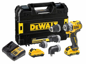 DeWalt DCD703L2T-QW 12V akkus fúrócsavarozó tokmányos