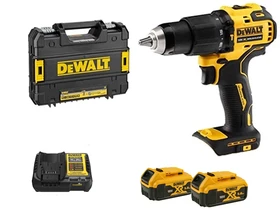 DeWalt DCD709P2T-QW akkus ütvefúró-csavarozó 18 V | 26 Nm/65 Nm | 1,5 - 13 mm | Szénkefementes | 2 x 5 Ah akku + töltő | TSTAK kofferben DeWalt DCD709P2T-QW akkus ütvefúró-csavarozó 18 V | 26 Nm/65 Nm | 1,5 - 13 mm | Szénkefementes | 2 x 5 Ah akku + töltő | TSTAK kofferben