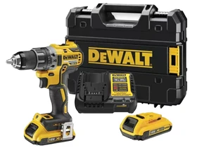 DeWalt DCD791D2-QW akkus fúrócsavarozó tokmányos 18 V | 27 Nm/70 Nm | Szénkefementes | 2 x 2 Ah akku + töltő | TSTAK kofferben