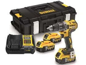 DeWalt DCD791P3K-QW akkus fúrócsavarozó tokmányos 18 V | 70 Nm | Szénkefementes | 3 x 5 Ah akku + töltő | TSTAK kofferben DeWalt DCD791P3K-QW akkus fúrócsavarozó tokmányos 18 V | 70 Nm | Szénkefementes | 3 x 5 Ah akku + töltő | TSTAK kofferben