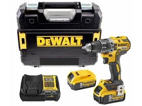 DeWalt DCD796P2T-QW akkus ütvefúró-csavarozó 18 V | 27 Nm/70 Nm | 0 - 13 mm | Szénkefementes | 2 x 5 Ah akku + töltő | Kofferben DeWalt DCD796P2T-QW akkus ütvefúró-csavarozó 18 V | 27 Nm/70 Nm | 0 - 13 mm | Szénkefementes | 2 x 5 Ah akku + töltő | Kofferben