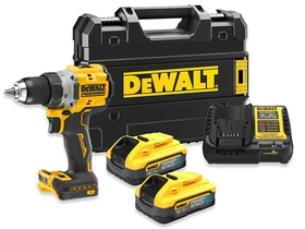 DeWalt DCD800H2T-QW akkus fúrócsavarozó tokmányos 18 V | 34 Nm/90 Nm | Szénkefementes | 2 x 5 Ah akku + töltő | Kofferben DeWalt DCD800H2T-QW akkus fúrócsavarozó tokmányos 18 V | 34 Nm/90 Nm | Szénkefementes | 2 x 5 Ah akku + töltő | Kofferben