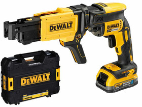 DeWalt DCF620E1K-XJ akkus csavarbehajtó mélységütközővel 18 V | Szénkefementes | 1 x 7 Ah akku | Kofferben DeWalt DCF620E1K-XJ akkus csavarbehajtó mélységütközővel 18 V | Szénkefementes | 1 x 7 Ah akku | Kofferben