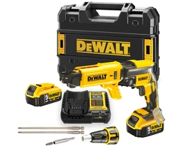 DeWalt DCF620P2K-QW akkus csavarbehajtó mélységütközővel 18 V | Szénkefementes | 2 x 5 Ah akku + töltő | TSTAK kofferben