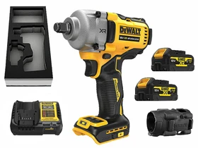 DeWalt DCF891P2G-QW akkus ütvecsavarozó 18 V | 812 Nm | 1/2 inch | Szénkefementes | 2 x 5 Ah akku + töltő | Kofferben DeWalt DCF891P2G-QW akkus ütvecsavarozó 18 V | 812 Nm | 1/2 inch | Szénkefementes | 2 x 5 Ah akku + töltő | Kofferben