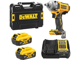 DeWalt DCF892P2T-QW akkus ütvecsavarozó 18 V | 812 Nm | 1/2 inch | Szénkefementes | 2 x 5 Ah akku + töltő | TSTAK kofferben