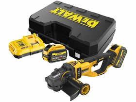 DeWalt DCG460X2-QW akkus sarokcsiszoló 230 mm + 2 x 9 Ah + Koffer DeWalt DCG460X2-QW akkus sarokcsiszoló 230 mm + 2 x 9 Ah + Koffer