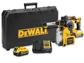 DeWalt DCH275P2-QW akkus fúró-vésőkalapács 18 V | 2,1 J | Betonban 24 mm | 4,7 kg | Szénkefementes | 2 x 5 Ah akku + töltő | Kofferben DeWalt DCH275P2-QW akkus fúró-vésőkalapács 18 V | 2,1 J | Betonban 24 mm | 4,7 kg | Szénkefementes | 2 x 5 Ah akku + töltő | Kofferben