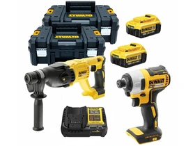 DeWalt DCK2023M2T-QW gépcsomag TSTAK kofferben DeWalt DCK2023M2T-QW gépcsomag TSTAK kofferben