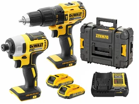 DeWalt DCK2060D2T-QW gépcsomag TSTAK kofferben DeWalt DCK2060D2T-QW gépcsomag TSTAK kofferben