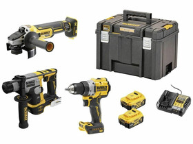 DeWalt DCK355P2T gépcsomag 18V XR 3 PC KIT 2 x 5,0Ah DeWalt DCK355P2T gépcsomag 18V XR 3 PC KIT 2 x 5,0Ah