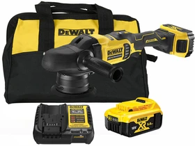 DeWalt DCM848P2-QW akkus polírozógép 18 V | 125 mm | Szénkefementes | 2 x 5 Ah akku + töltő | Kartondobozban DeWalt DCM848P2-QW akkus polírozógép 18 V | 125 mm | Szénkefementes | 2 x 5 Ah akku + töltő | Kartondobozban