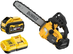 DeWalt DCMCST635X1-QW akkus láncfűrész 54 V | 350 mm | Szénkefementes | 1 x 9 Ah akku + töltő | Kartondobozban DeWalt DCMCST635X1-QW akkus láncfűrész 54 V | 350 mm | Szénkefementes | 1 x 9 Ah akku + töltő | Kartondobozban