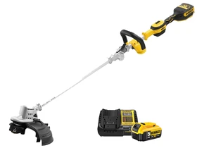 DeWalt DCMST561P1-QW akkus fűszegélynyíró 18 V | 360 mm | Szénkefementes | 1 x 5 Ah akku + töltő DeWalt DCMST561P1-QW akkus fűszegélynyíró 18 V | 360 mm | Szénkefementes | 1 x 5 Ah akku + töltő